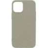 Θήκη Soft TPU inos Apple iPhone 12/ 12 Pro  MAX S-Cover Γκρι
